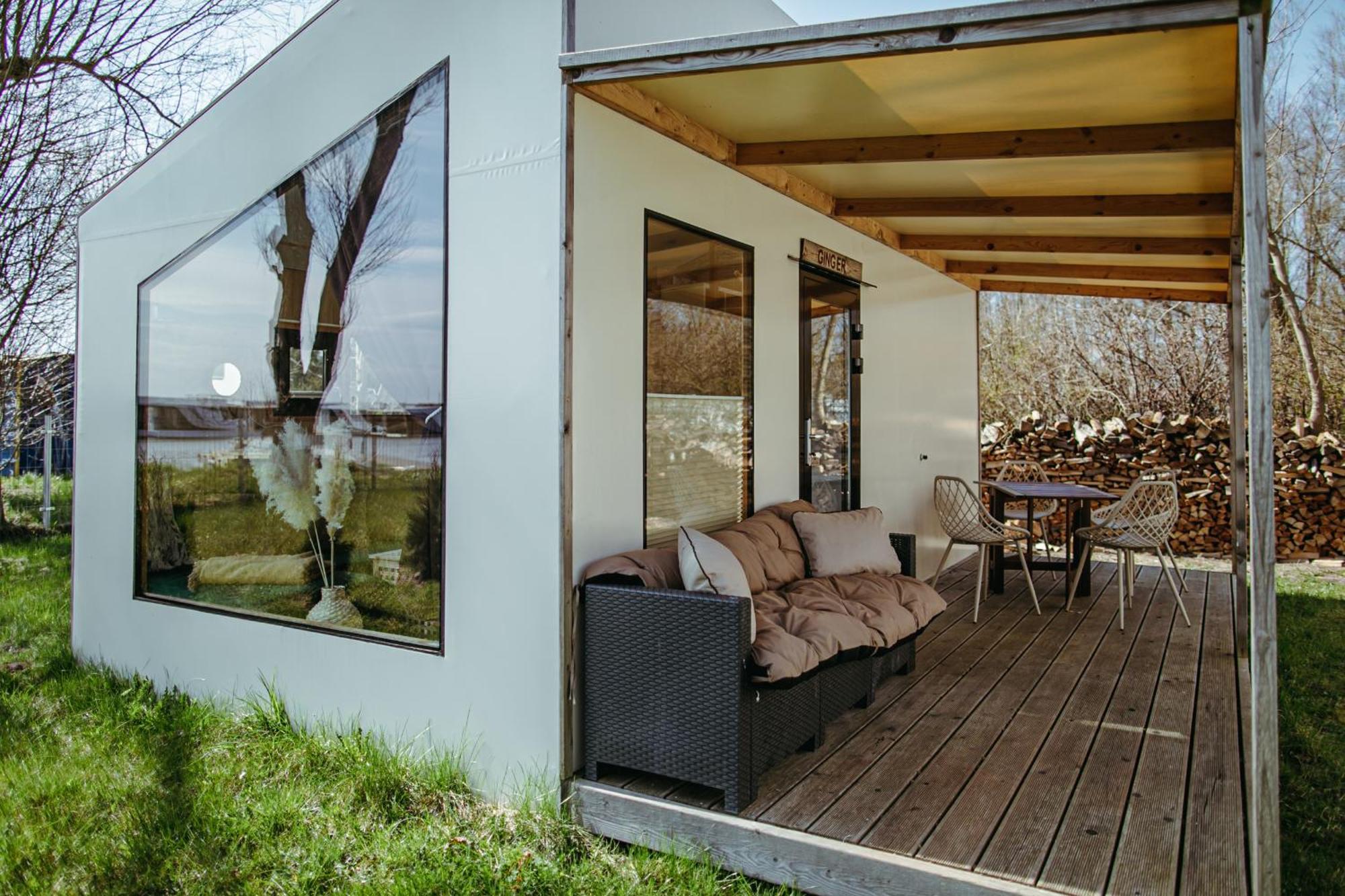 Herbals - Tree&Lake Houses With Bath, Sauna, Bikes, Motorboat Mielno  Room photo